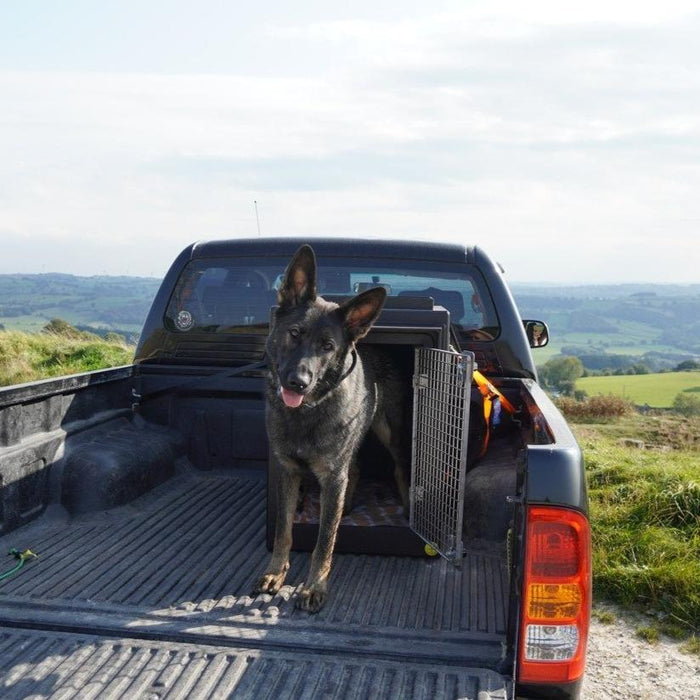 Dog Car Travel Crate for Pickups and Jeeps - DT 500 with All Weather Kit DT Box DT BOXES