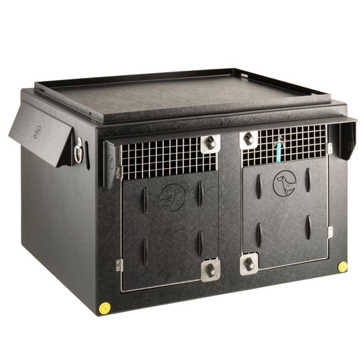Dog Car Travel Crate- The DT 1000 - All Weather Kit DT Box DT BOXES 1000mm Black