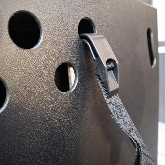 Dog crate Quick Tie Down Strap DT BOX ADDONS DT BOXES