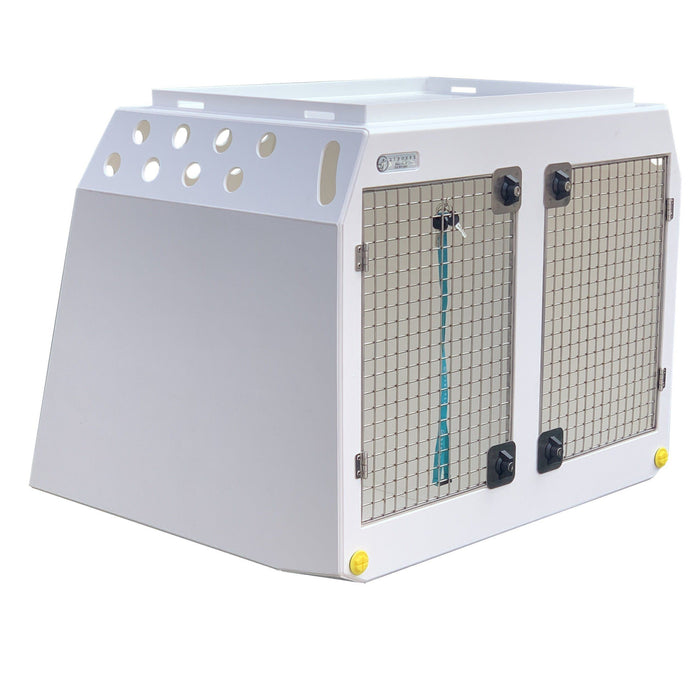 Land Rover Defender - 2020 - Dog Car Travel Crate DT Box DT BOXES 900mm White