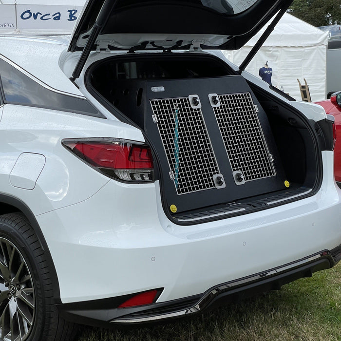 Lexus RX 450H | DT Box Dog Car Travel Crate | DT 4 | 2013> DT Box DT BOXES 960mm Black