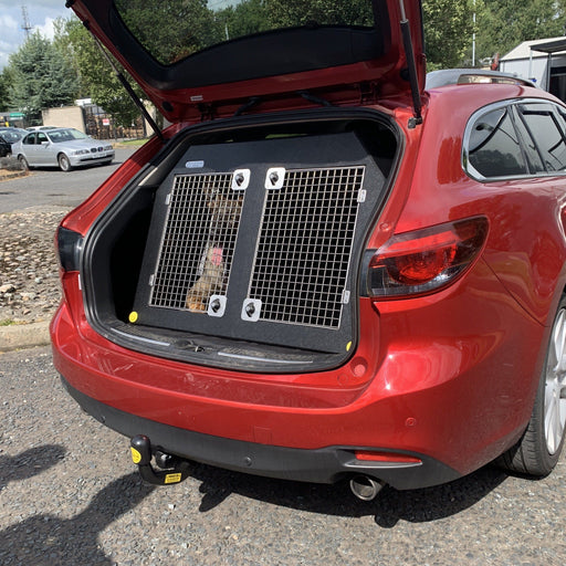 Mazda 6 Tourer (2012 - Present) DT Box Dog Car Travel Crate - The DT 2 DT Box DT BOXES 980 Black