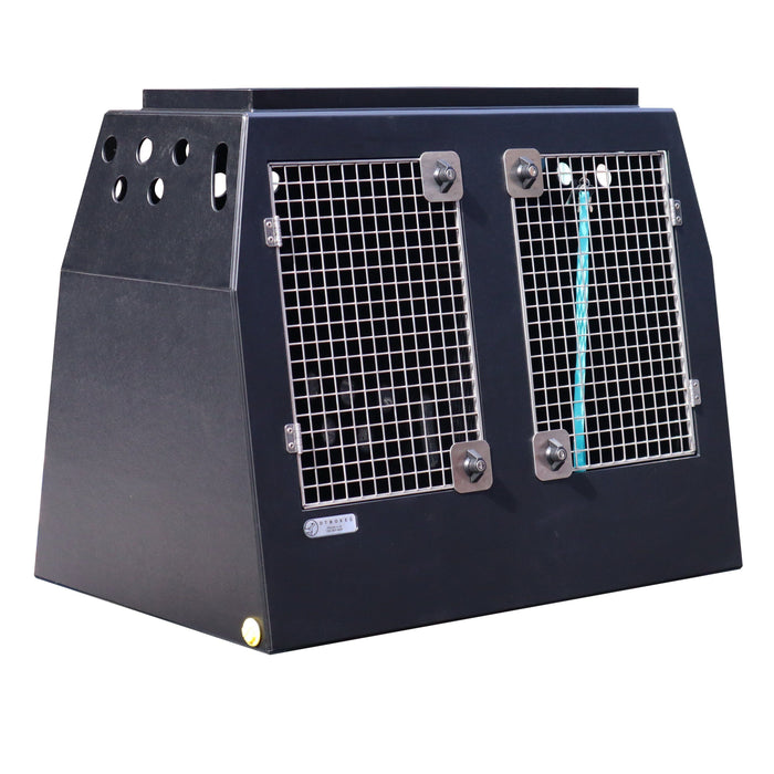 Skoda Karoq Dog Car Travel Crate- DT 15 DT Box DT BOXES Double Black
