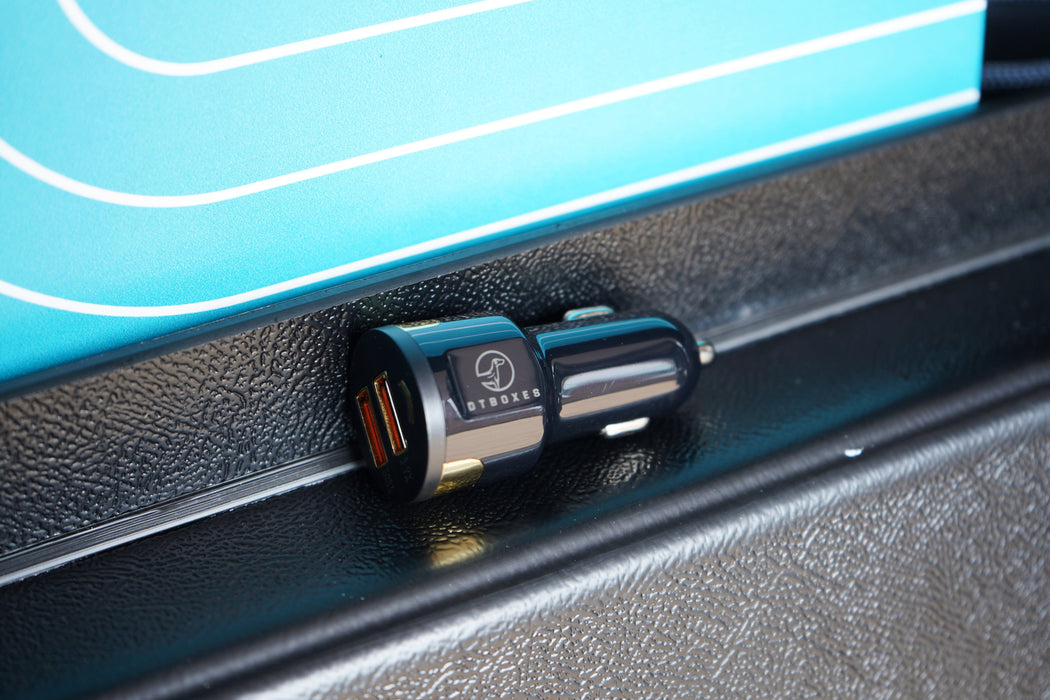 USB Car Charger Adaptor - Dual Port DT BOXES