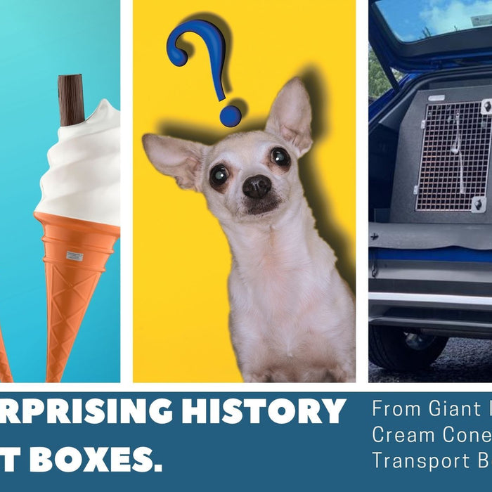 From Giant Ice-Cream Cones to Dog Transport Boxes- A Surprising History of DT Boxes.
