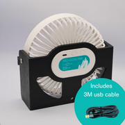 Pro-Cool Rechargeable Dog Crate Fan - DT BOXES