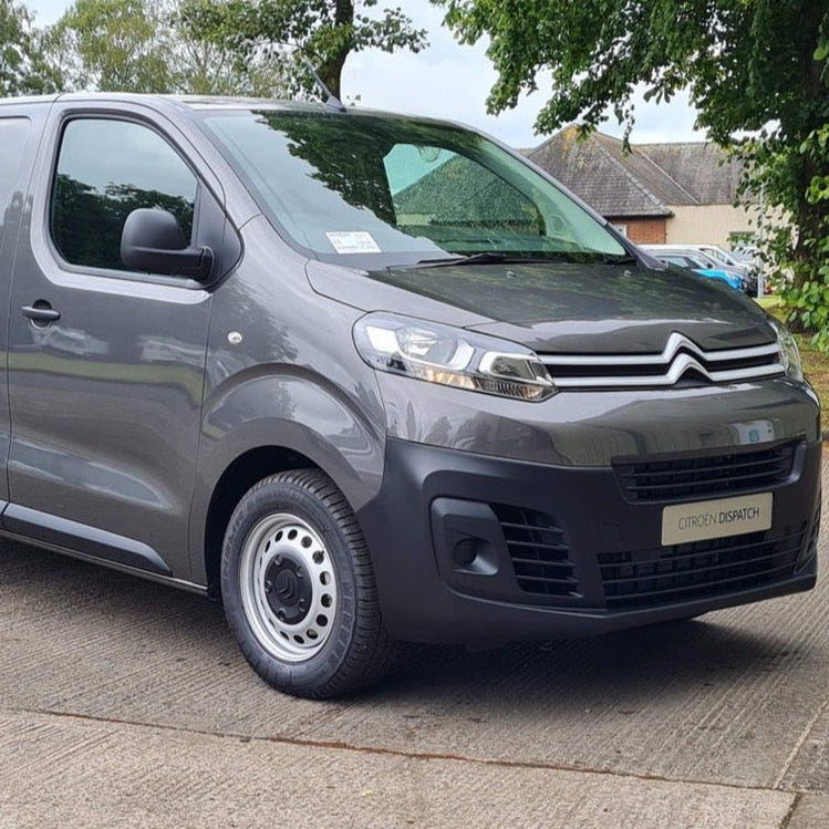 Thermische Fensterrollos Für Citroen Dispatch (ab 2017) – Komplettset Für Kurzradstand (SWB) Mit Heckklappe, Aqua-Farbe