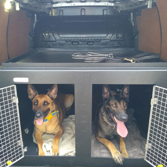 Dog Van Kit | Peugeot Partner Van | 2009-Present | 3-Compartment - DT BOXES