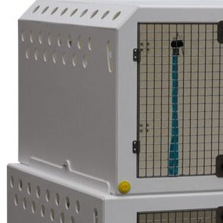 Ford Transit Custom | 2012 > | Double stack Dog Van Kit | DT VM1 DT Box DT BOXES White(+£50) Escape Hatches (included) 