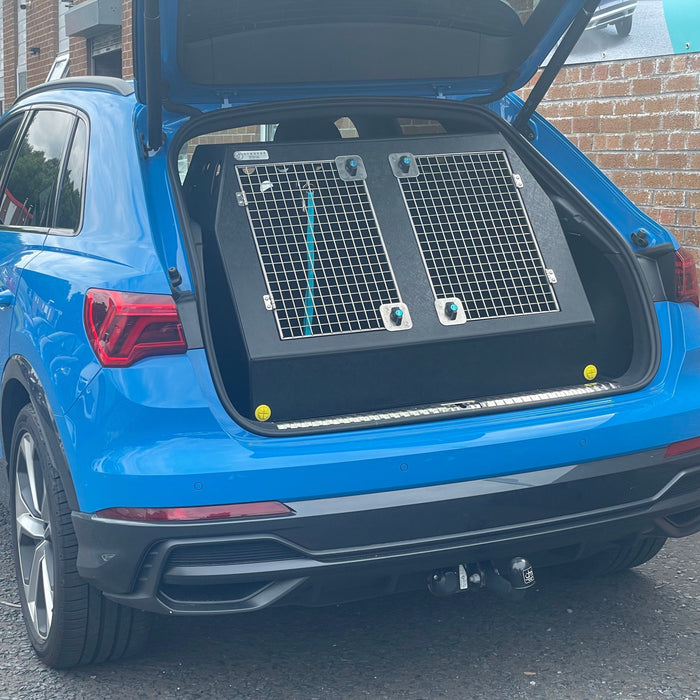 Audi Q3 (2019>) Dog Car Travel Crate - The DT 10 DT Box DT BOXES 960mm Black No