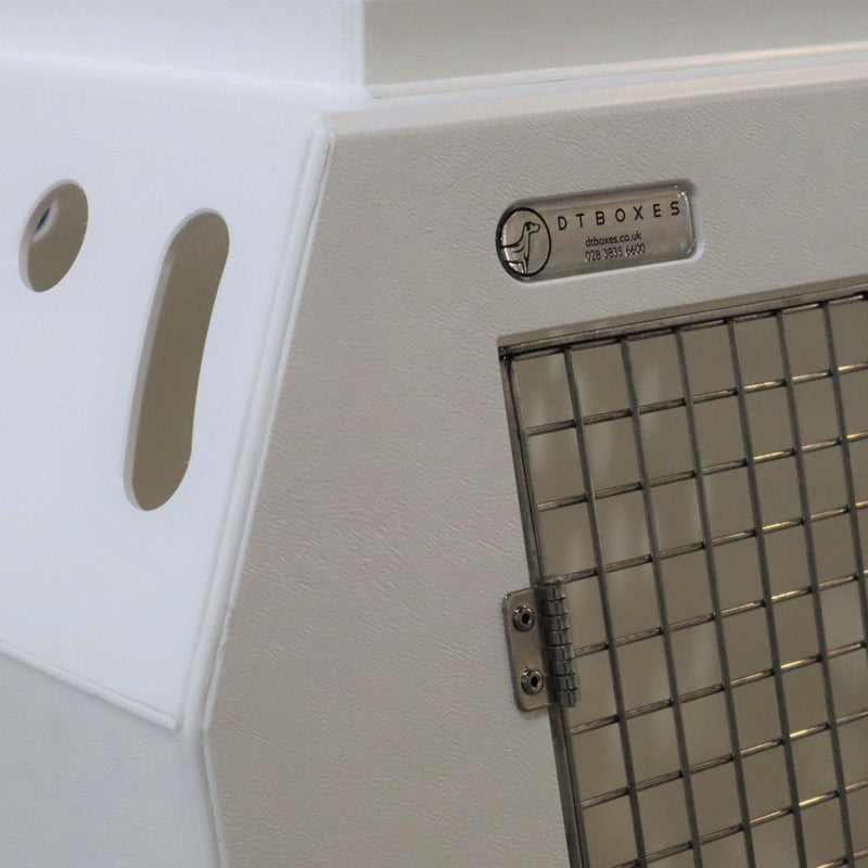 BMW IX (2021 - Present) Dog Car Travel Crate- DT 17 DT Box DT BOXES 930 White No