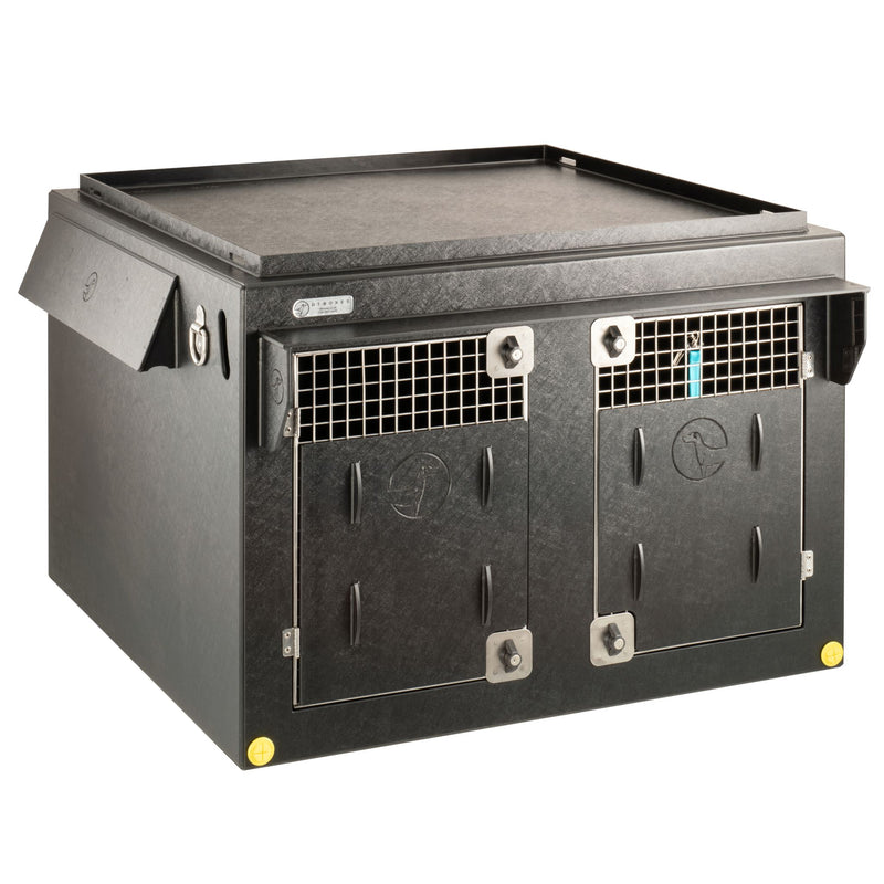 Dog Car Travel Crate- The DT 1000XL - All Weather Kit DT Box DT BOXES 1000mm Black 