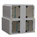 Double stack Dog Van Kit | DT VM1 DT Box DT BOXES White(+£50) Escape Hatches (included) 