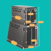 Double stack side door Dog Travel Boxes | DT VS550 DT Box DT BOXES 