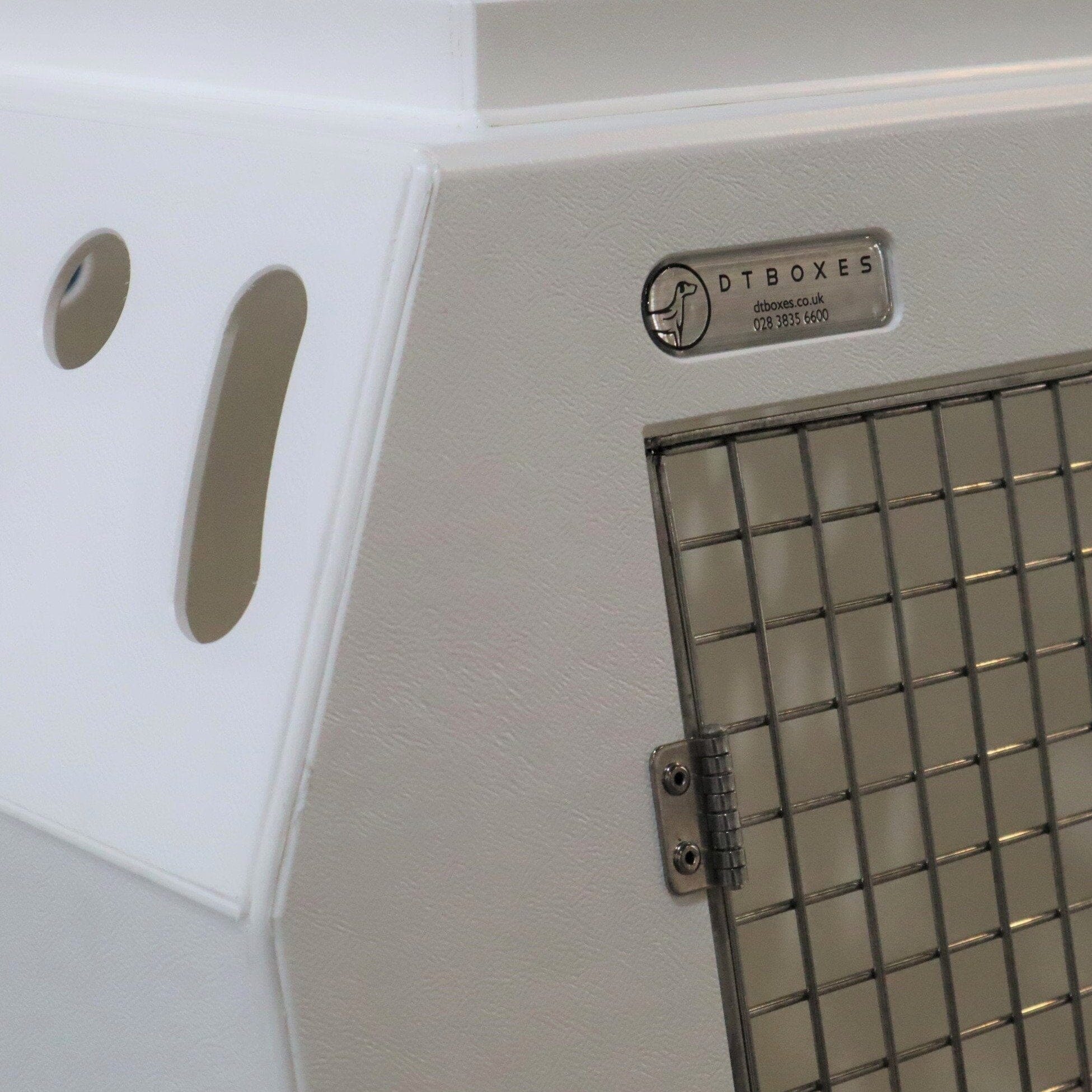 Double stack side door dog crate — DT BOXES