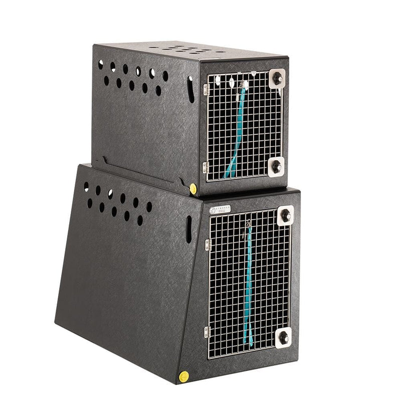 Fsi Transit Box Ford Transit Connect 2014-Present - Double stack side door dog crate ...