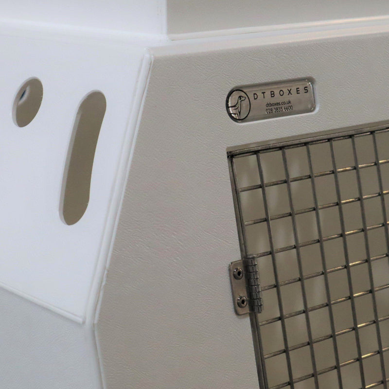 Jaguar XF Sportbrake (2012–2015) DT Box Dog Car Travel Crate- The DT 4 DT Box DT BOXES 960mm White 