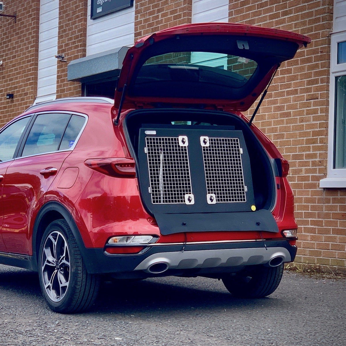 Kia sportage top dog crate