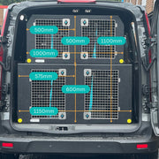 Peugeot Partner | 2008-Persent |Double stack Dog Van Kit | DT VS1 DT Box DT BOXES 