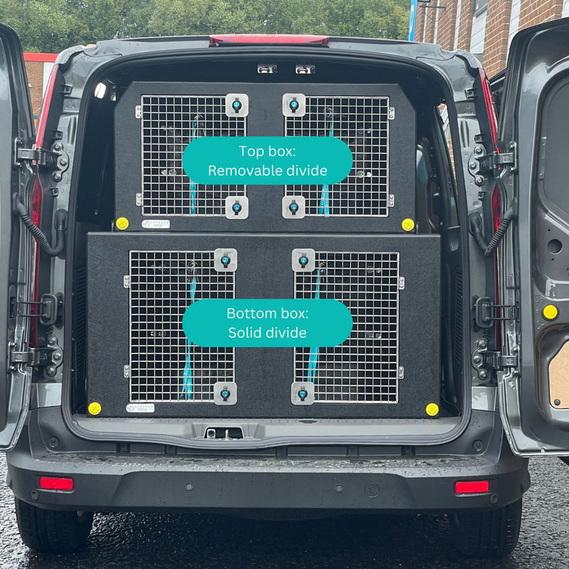 Peugeot Partner | 2008-Persent |Double stack Dog Van Kit | DT VS1 DT Box DT BOXES 