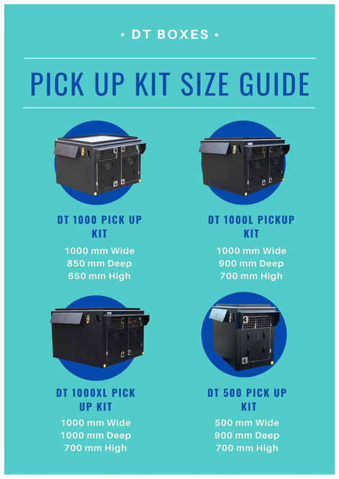 Pick up Dog Crate DT 1000 DT Box DT BOXES 