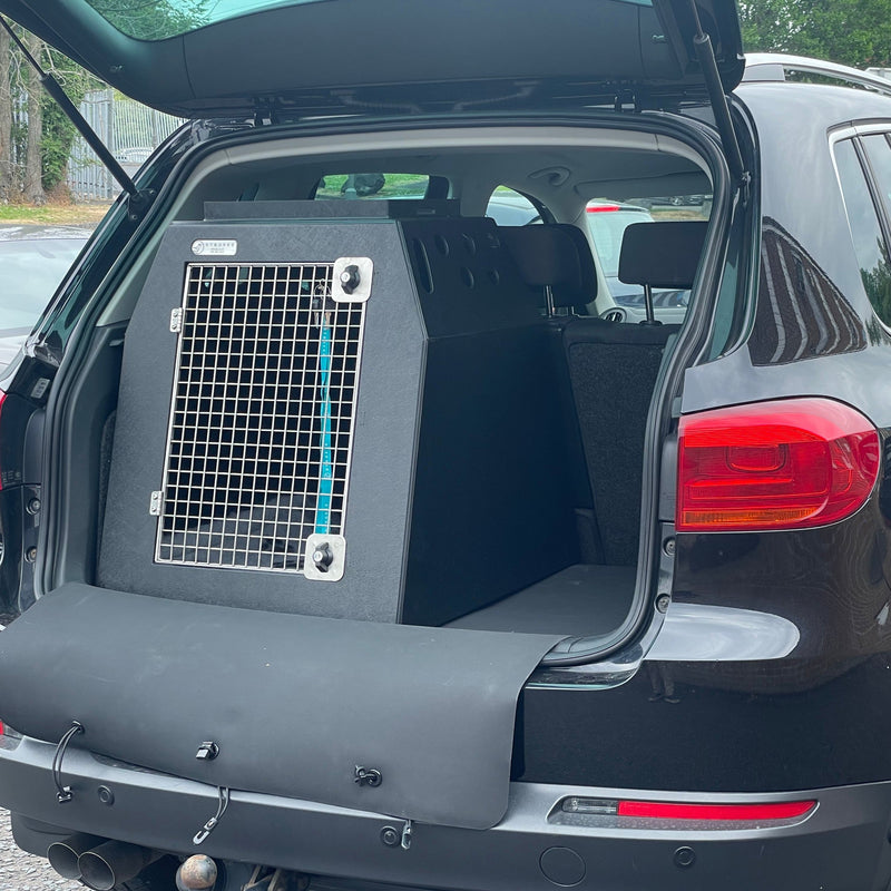 Seat Ateca (2016– Present) Dog Car Travel Crate - The DT 7 DT Box DT BOXES 600mm Black No