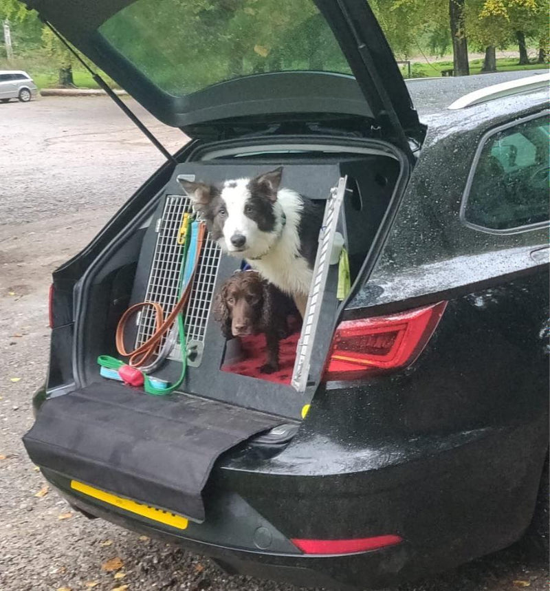 Seat Leon Estate (2014 - Present) Dog Car Travel Crate- The DT 4 DT Box DT BOXES 