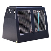Skoda Karoq Dog Car Travel Crate- DT 15 DT Box DT BOXES Double Black 