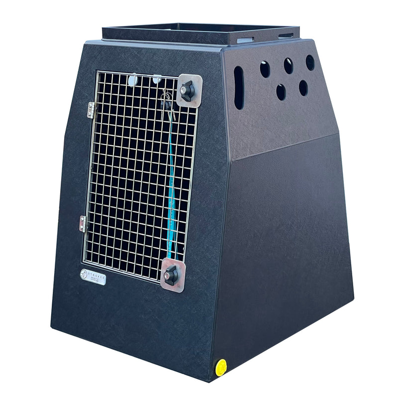 Skoda Karoq Dog Car Travel Crate- DT 15 DT Box DT BOXES Single Black 
