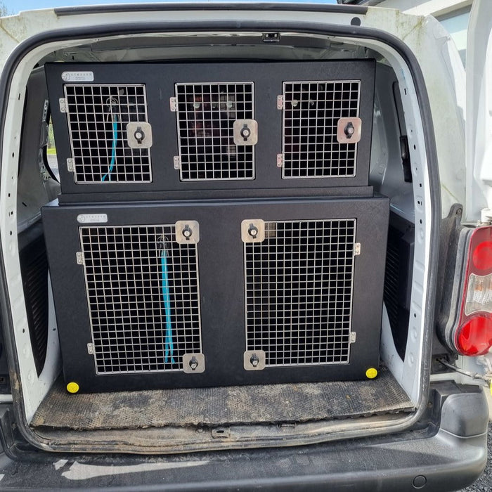 Terrier Box - 3 Compartment - DT Box Dog Car Travel Crate DT Box DT BOXES 