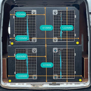 Volkswagen Transporter | 2010> | Double stack Dog Van Kit | DT VM1 DT Box DT BOXES 